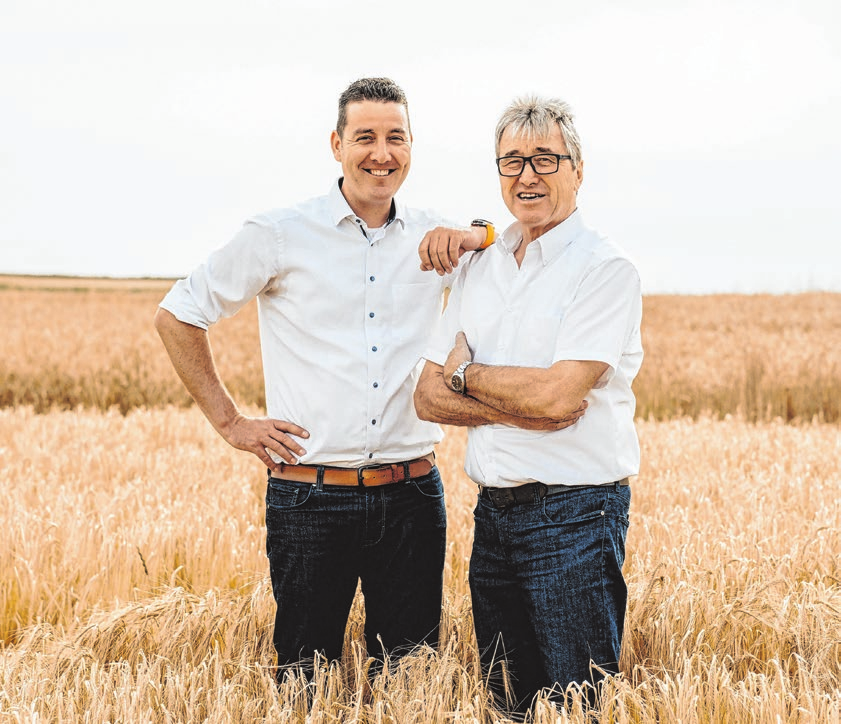 Martin (li.) und Alfred Schimpf freuen sich auf viele Gäste.