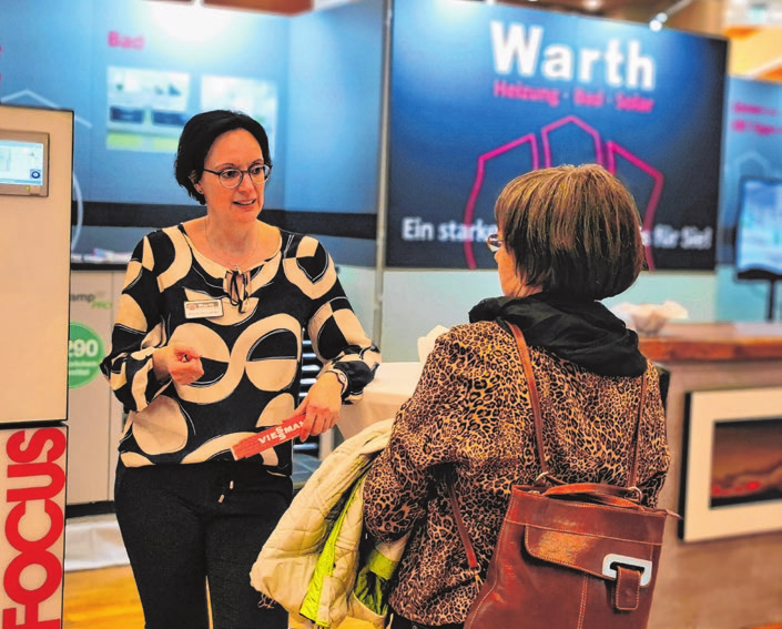 Intensiven Austausch und fachliche Beratung wird es auch dieses Mal wieder an jedem Stand der Messe Haus-Heim-Garten geben.