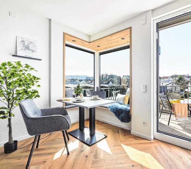 Modern, hell und in bester Lage präsentieren sich die neuen Business-Apartments. Fotos: Unternehmen