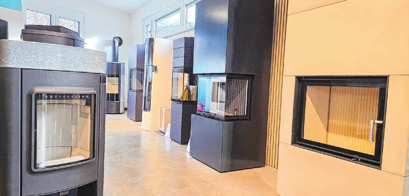 Der Ofenbau-Betrieb von Manfred Hipp bietet ein breites Spektrum an Öfen aller Art.