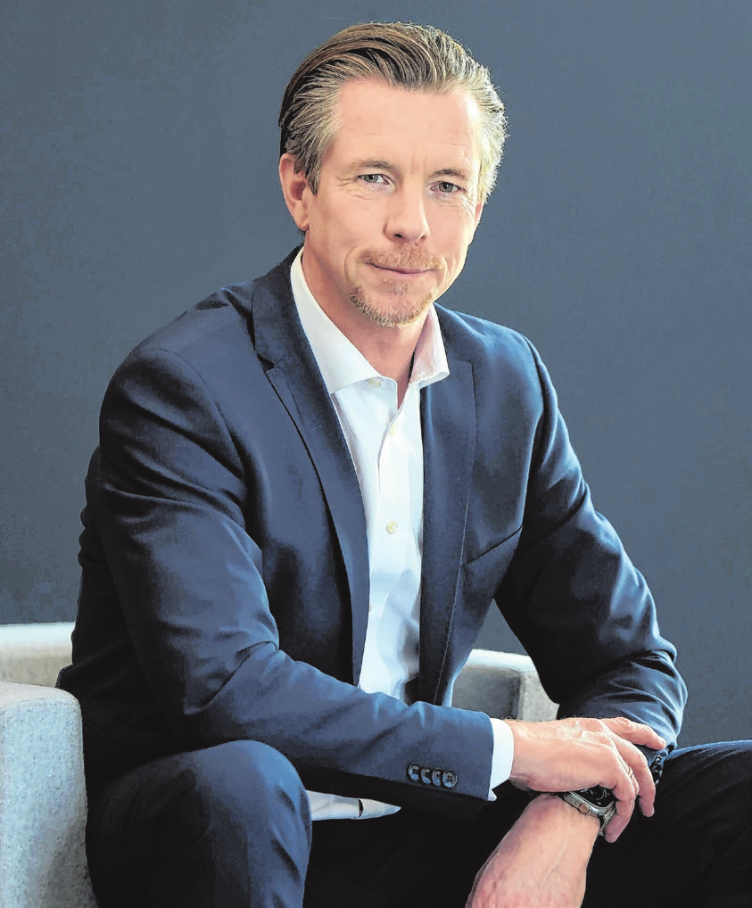 Sebastian Büchert, der CEO der Bentley Group. Privatfoto
