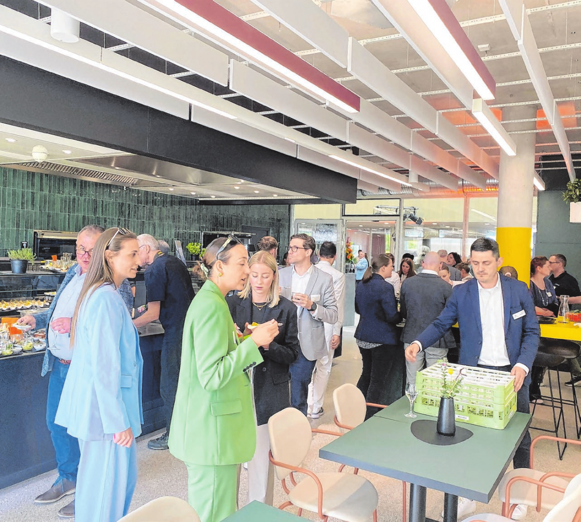 TASTE: Im Betriebsrestaurant ist der Name Programm.   Fotos: Hardy Kromer