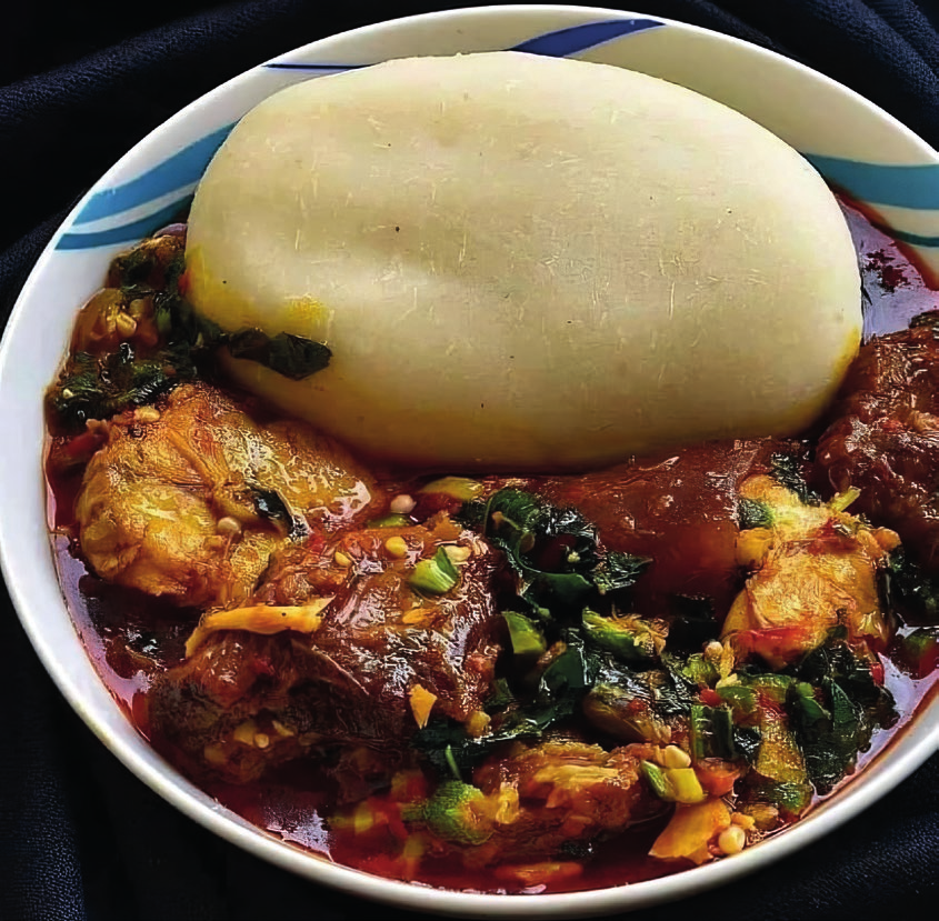 Landestypische Spezialitäten aus Togo wird ein Foodtruck aus der Schweiz servieren. Fufu sind Klöße aus Maniok oder Yams und Kochbananen, die in der west- und zentralafrikanischen Küche als Stärkebeilage beliebt sind. Archivbild: Veranstalter