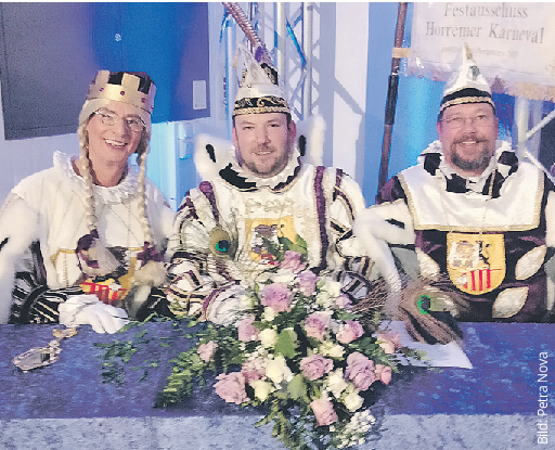 Die drei stolzen Horremer Regenten.