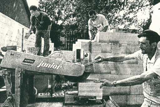 Bau des Jugendtreffs in Weyhausen. Foto: Archiv SG Boldecker Land