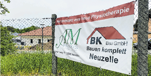 Die neue Physiotherapiepraxis von Antonio Meusel hat ihren Sitz im Ahornweg in Neuzelle.