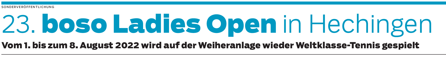 boso Ladies Open 2022 Hechingen: Weltklasse-Ladies „bäck in the Zollernstädt“