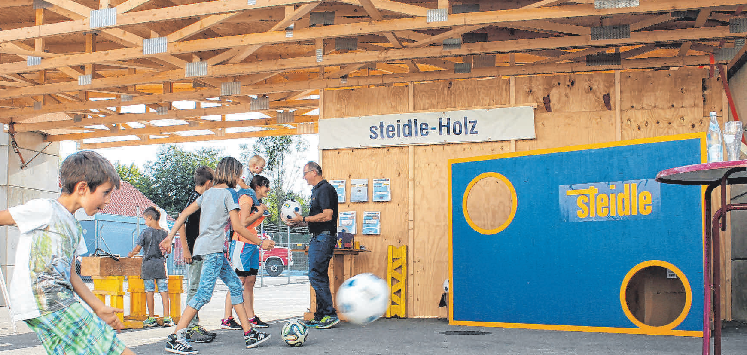Firmengelände von Steidle und Schellinger bei Sigmaringen: Ein Erlebnistag für die ganze Familie
