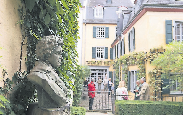 Das Geburtshaus Ludwig van Beethovens in der Bonngasse ist ein Wahrzeichen Bonns. Mit WelcomeCard gibt es auf den Eintrittspreis zehn Prozent Ermäßigung. FOTO: BARBARA FROMMANN/BUNDESSTADT BONN