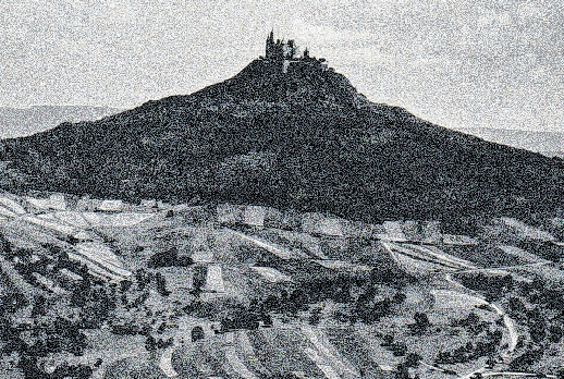 Zimmern brachte mit der Burg, die auf Zimmerner Gemarkung liegt, ein stattliches Hochzeitsgeschenk mit.