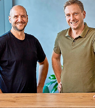 Tobias Lauer und Christian Schüssele haben einen Hausmeister- und Gebäudeservice eröffnet.