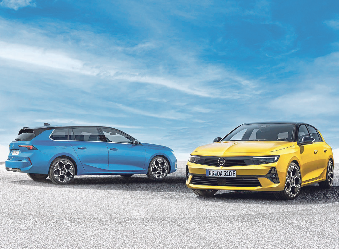 Erstmals als Plug-in-Hybrid am Start: Opel Astra und Astra Sports Tourer punkten mit erweiterter Antriebsvielfalt