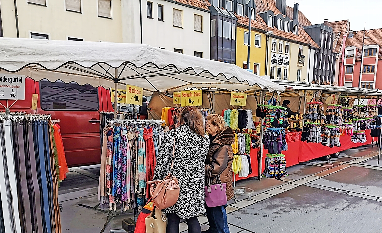 Auf dem EKU-Platz findet der Frühjahrsmarkt statt. FOTO: PR