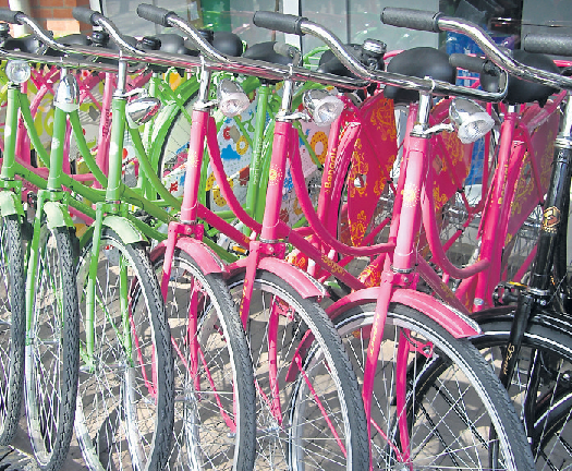 Der Handel ist aktuell mit Fahrrädern gut bestückt. Interessierte finden ein breit gefächertes Sortiment für jeden Anspruch vor. Foto: Xenia Kehnen / pixelio.de