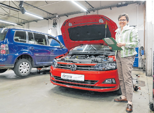 Petra Wieseler, Obermeisterin der Kfz-Innung Ulm/Alb-Donau-Kreis. FOTO: LARS-ERIC HERFURTH