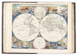 Holländische Ausgabe des Blaeu-Atlas |W. & J. Blaeu | Toonneel des Aerdriicx | Schätzpreis 70.000 EUR. Foto: Reiss & Sohn<br/><br/>