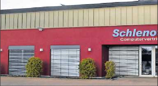 Die Schlenotronic Computervertriebs GmbH hat ihren Stammsitz in der Adam-Opel-Straße 1 im Industriegebiet Nord in Frankenthal. FOTO: SCHLENOTRONIC/GRATIS