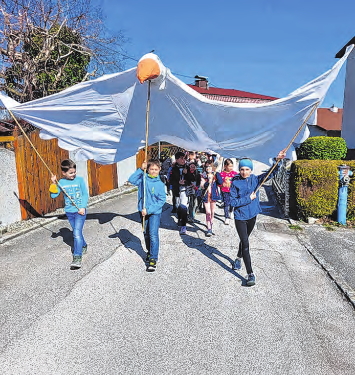Friedensfest mit junger Beteiligung. Foto: Gemeindeamt Rohr im Kremstal