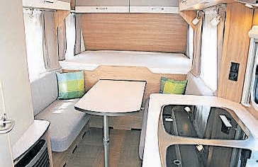 Der Sassino 470 K von LMC bietet bis zu sechs Schlafplätze. FOTO: AUTO-MEDIENPORTAL.NET