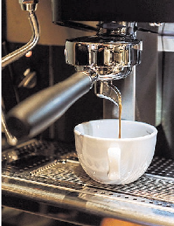 Hochwertig: Auch der Kaffee überzeugt durch Qualität.