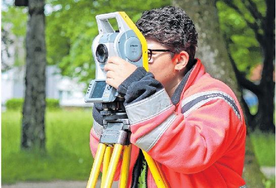 Vermessung. Foto: Landratsamt Alb-Donau-Kreis