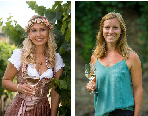 Die Alzeyer Weinkönigin Julia I. (links) und die rheinessische Weinkönigin Sarah Schneider haben ihr Kommen zugesagt. Fotos: Manuela Balz/Peter Muth