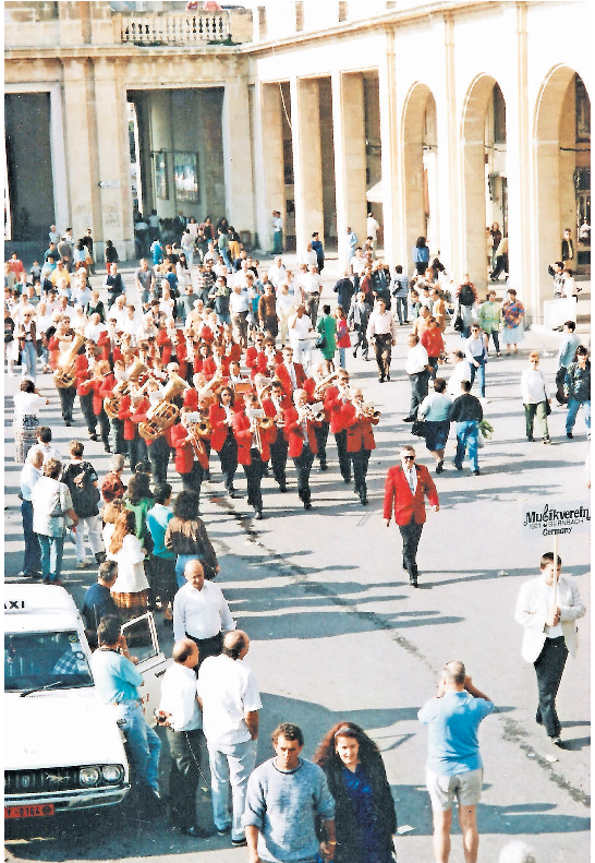 1994 reisten die Bernbacher sogar nach Malta und sorgten hier für Furore. 