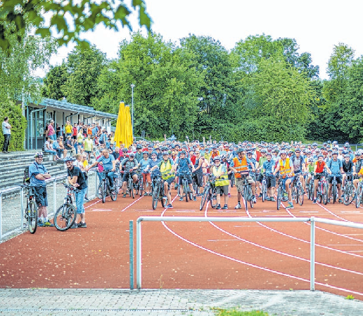 Auch die beliebte Stadtradtour wird dieses Jahr wieder stattfinden.