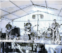 Mit dabei beim Altstadtfest: Die Rockenden Fünf sorgen musikalisch für Stimmung. Foto: promo