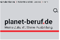 Wertvolle Hilfe für angehende Azubis ist das Portal planet-beruf. Screenshot: MGV Fulda