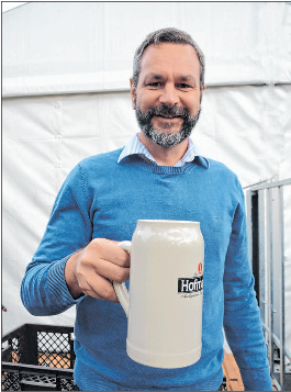 Ortssprecher Markus Simon lädt im Namen der Obernesselbacher zur Kirchweih ein.