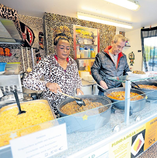 Bei Hakuna Matata gibt es Afrikanisches. FOTO: BENNDORF