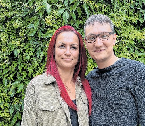 Katja Baier und Florian Goethe-Wendt sind verantwortlich für die Spezialisierte ambulante Palliativversorgung des Familienunternehmens. Fotos: SOLIS