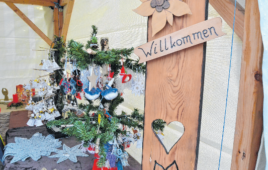 Selbstgemachtes für die Adventszeit kann in vielerlei Form in Herrieden erstanden werden.