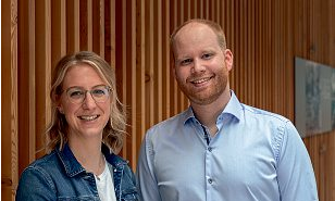 Patrick Gratt und Susanne Wallner. Foto: EGGER