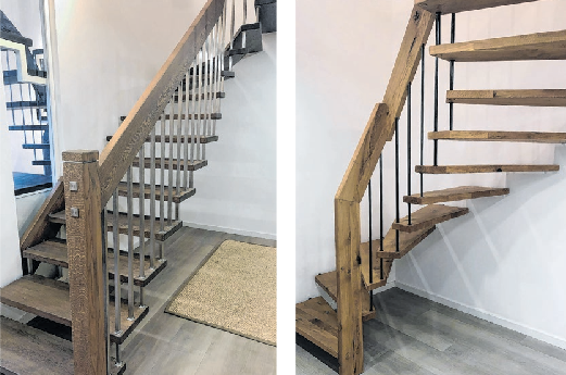 Treppen für jedes Haus, in allen Farben und Geschmacksrichtungen fertigt die Dolgeliner Firma ODERLANDTREPPEN an.