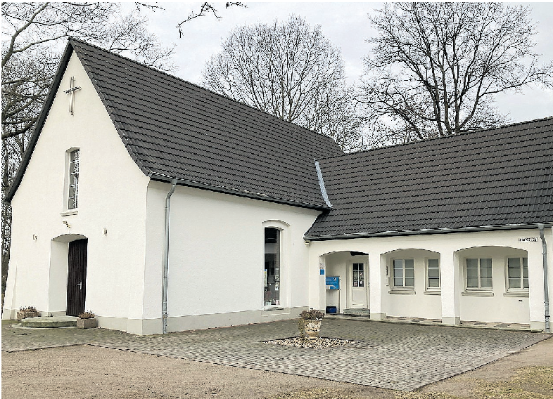 Aus der abrissreifen Kapelle wurde 2009 das Europäische Friedenshaus. FOTO PATRICK KÖLLNER