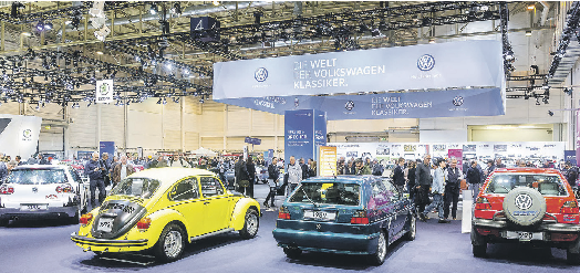 Gleich die ganze „VW-Familie“ versammelt. Foto: S.I.H.A.