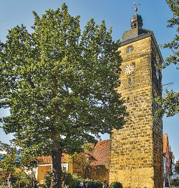 Oberer Torturm Lichtenfels Foto: Ulrike Präcklein, uligraphics