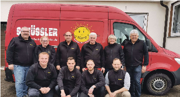 Das Schüssler-Team Foto: Haustechnik Schüssler