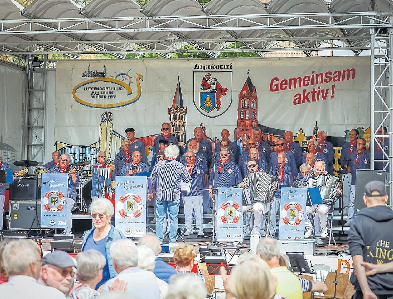 Der Shanty-Chor Dortmund ist beim Frühschoppen am Sonntag, 5. Mai, mit dabei. FOTO (A) STEPHAN SCHÜTZE