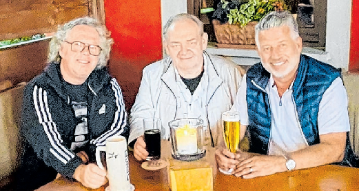Das Organisationsteam: Uli Hoffmann, Christian Kreiner und Volker Hasel (von links). Fotos: privat