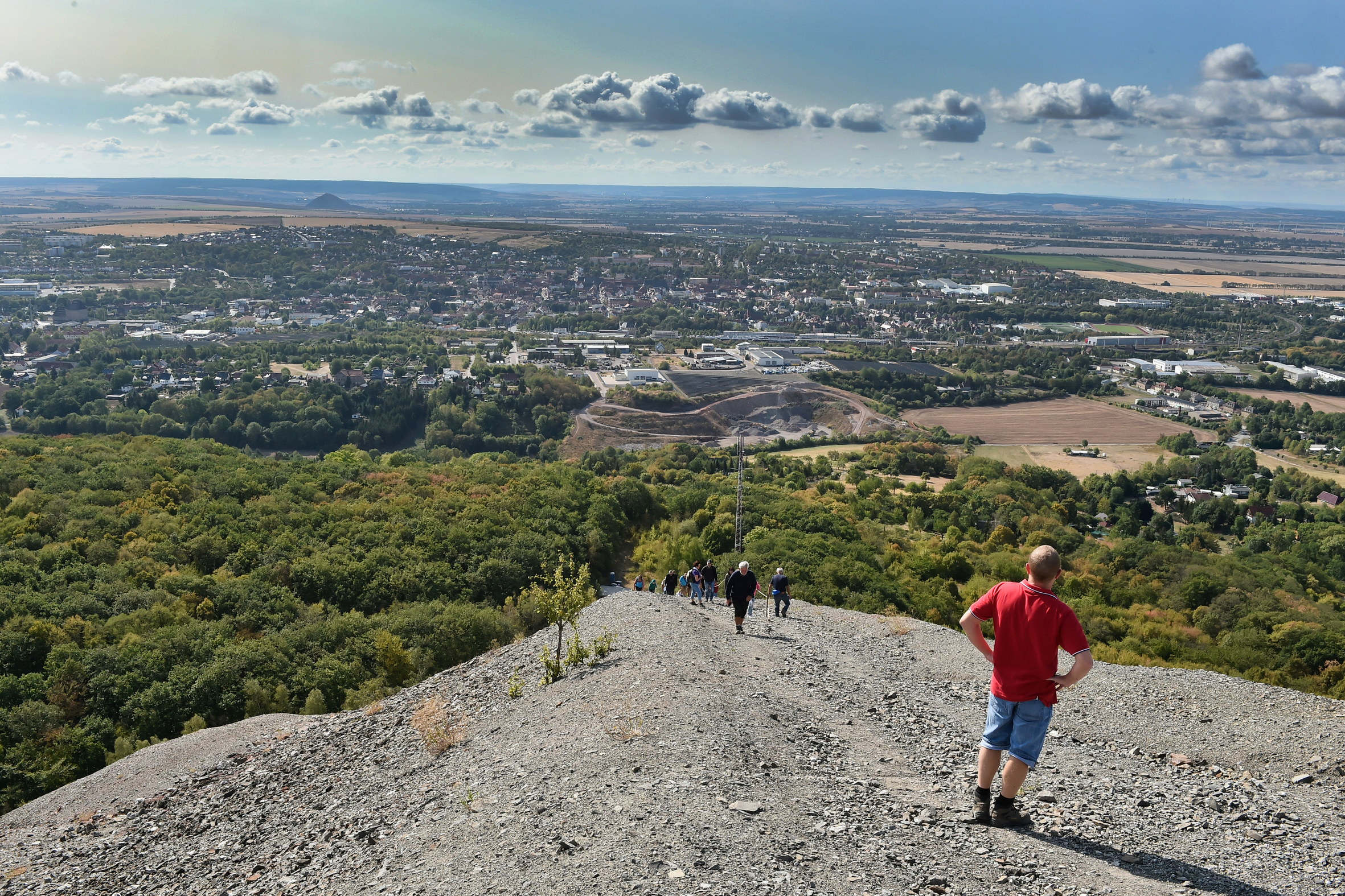 2 Hoch auf die Halde! Foto: Andreas Wetzel