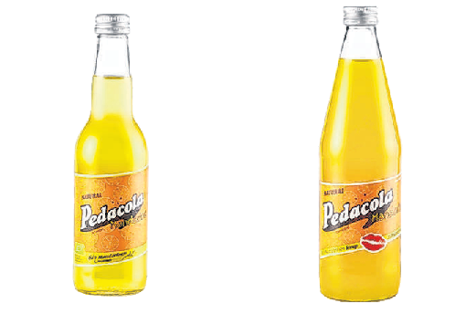 Pedacola-Mandarine in der 0,33- und in der 0,5-Liter-Flasche