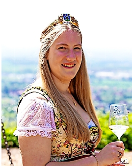 Weinprinzessin Susanna I. FOTO: RICHARD SCHOBER