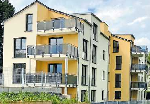 Alle Wohnungen haben Balkon, Terrasse oder Garten FOTO: CKKM