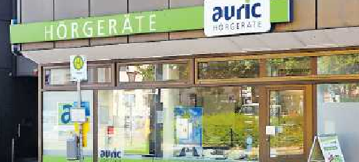 Das auric Hörcenter befindet sich am Pfaffplatz. FOTO: MIDE