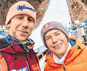 Andreas Goldberger (rechts) und Martin Koch Foto: privat