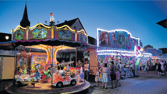 Die Vorfreude auf das beliebte Kirchweihfest ist groß.