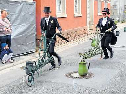 Am Montag findet das traditionelle Wingertspflugrennen statt. FOTO: GEMEINDE BOCKENHEIM/GRATIS